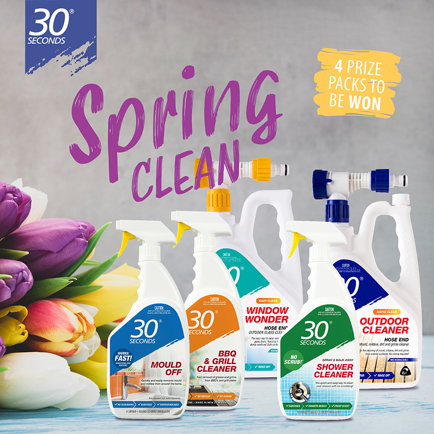 Spring Clean Giveway-landing page